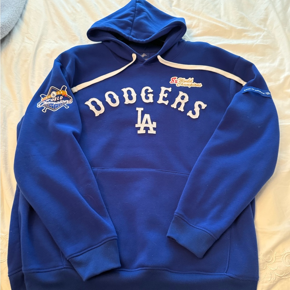 Dodgers Blue Hoodie